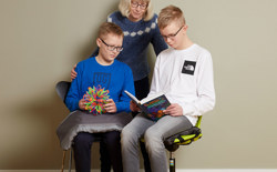 Billede af Protac Kuglepuden<sup>®</sup> til stol med en gaspatron